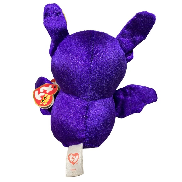 TY Beanie Boos - COUNT the Purple Bat (Regular Size - 6 inch) - Picture 2 of 6